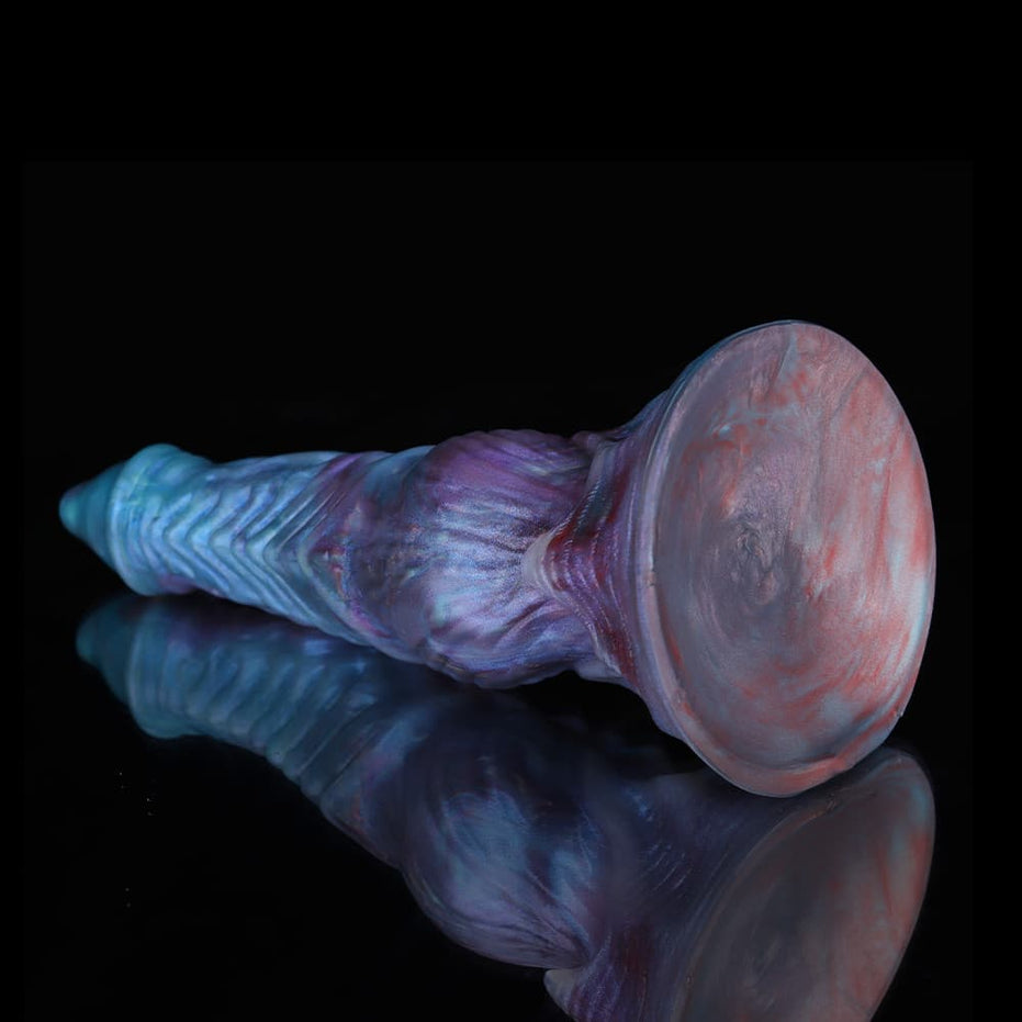 Ghostly Gradient Blue Purple Fantasy Dildo