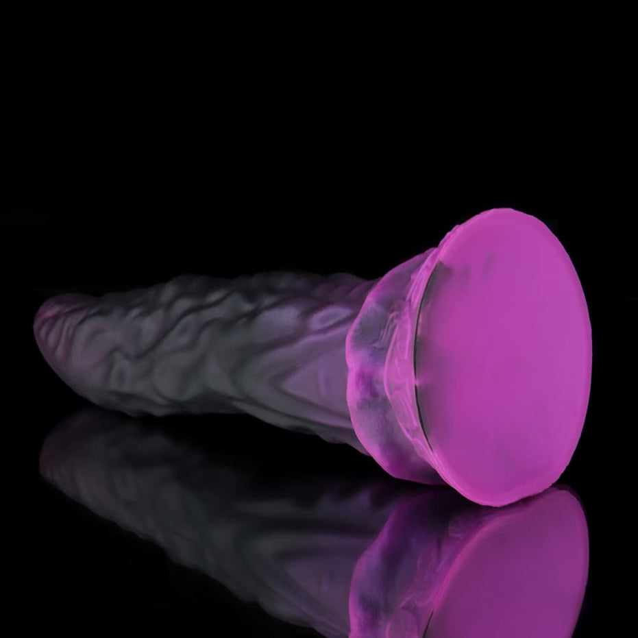 Virgo Black Purple Dildo