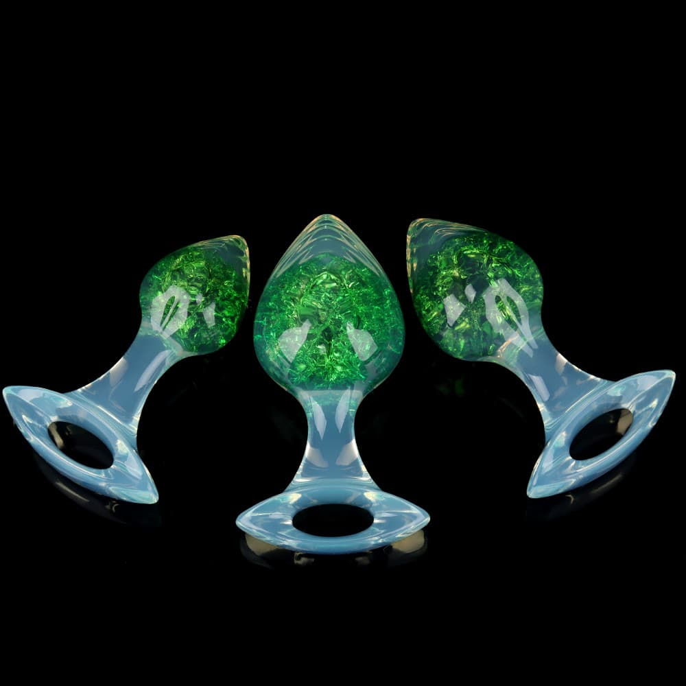 Heart Crystal Butter Plugs