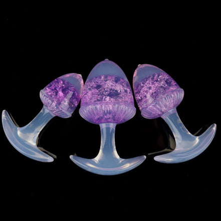 Chestnut Crystal Butter Plugs - 9 Colors