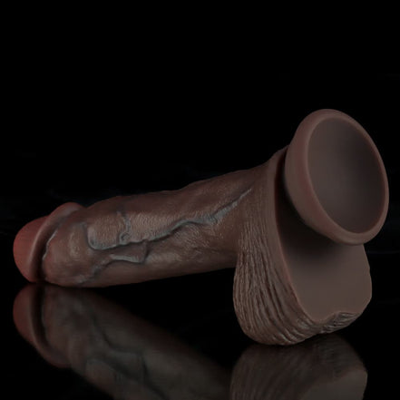FZ44- Black Realistic Dildos - 3Sizes