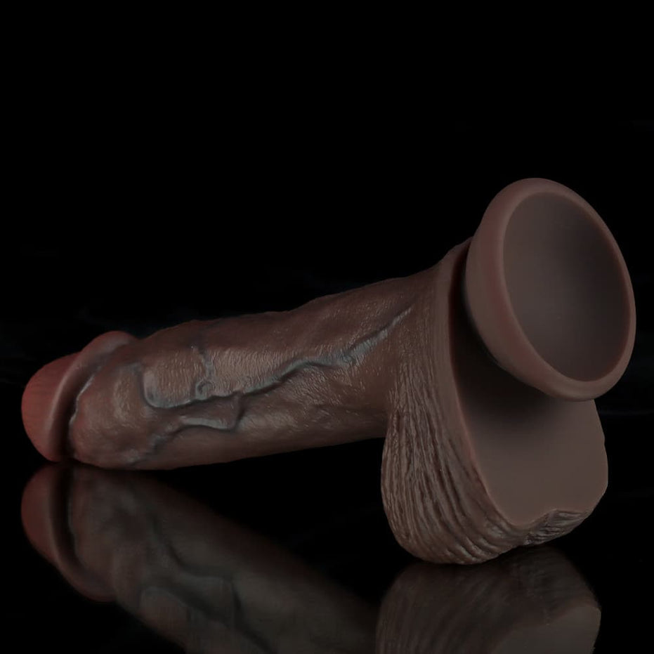 FZ44- Black Realistic Dildos - 3Sizes