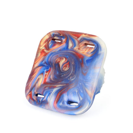 Gradient Red White Blue Vibration Grinder