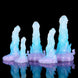 Paw Shaped Blue-Purple Gradient Dildo