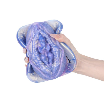 Gradient Purple Vibrating Silicone Grinders