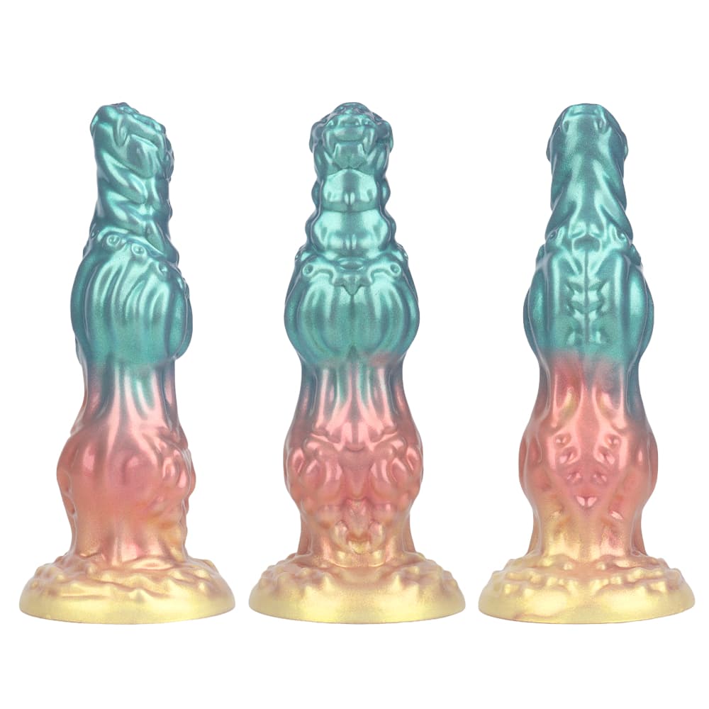 Dog Rainbow Thrusting Electric Dildo