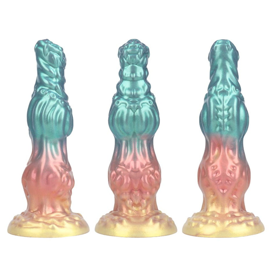 Dog Rainbow Thrusting Electric Dildo