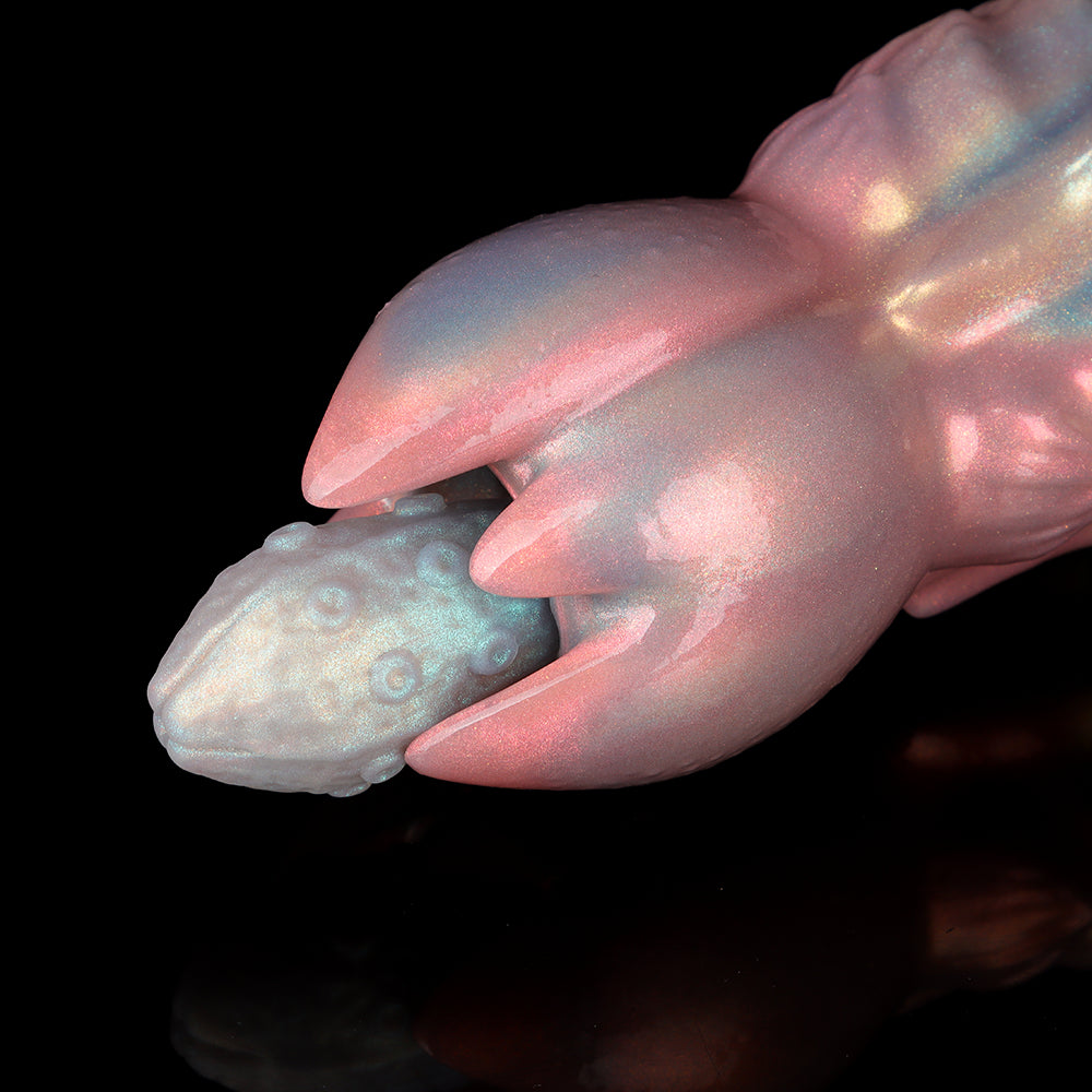 Edwiin Colorful Inflatable Ovipositor Dildo（4 Eggs）