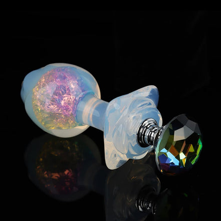 Flower Crystal Butt Plugs (Optional Accessories)