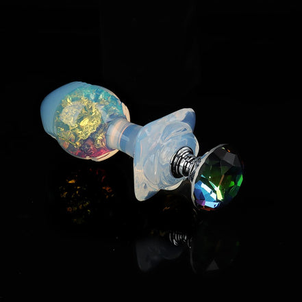 Blazing  Crystal Butt Plugs (Optional Accessories）