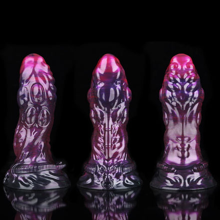Taurus Black Purple Fantasy Dildo