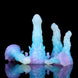 Paw Shaped Blue-Purple Gradient Dildo
