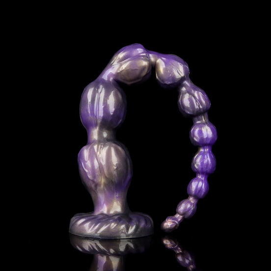 Anal Beads in Shimmering Purple (4 Sizes)