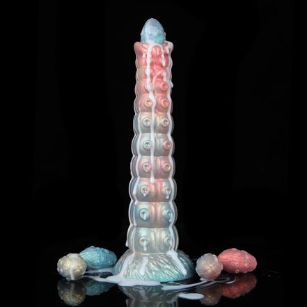 Darren Colorful Inflatable Ovipositor Dildo（5 Eggs）