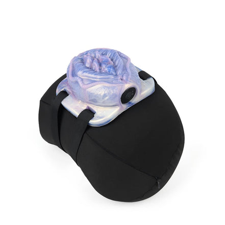 Gradient Purple Vibrating Silicone Grinders