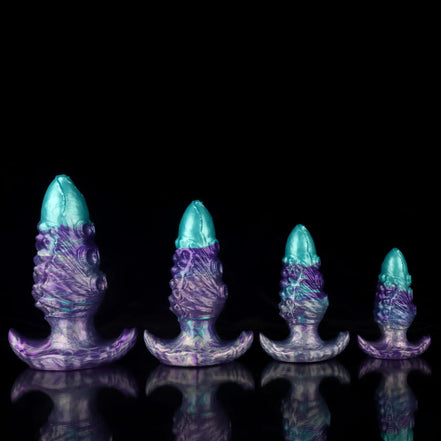 Starry Sky Gradient Blue Purple Butter Plugs