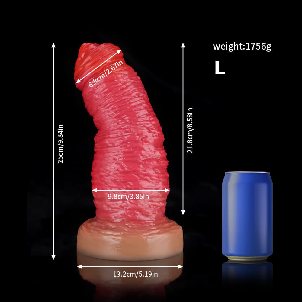 Rose Red Fantasy Dildo