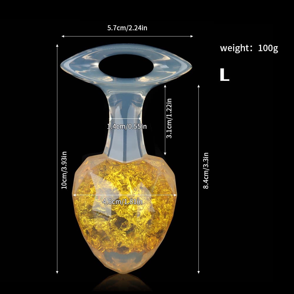 Diamond Crystal Butter Plugs - 9 Colors