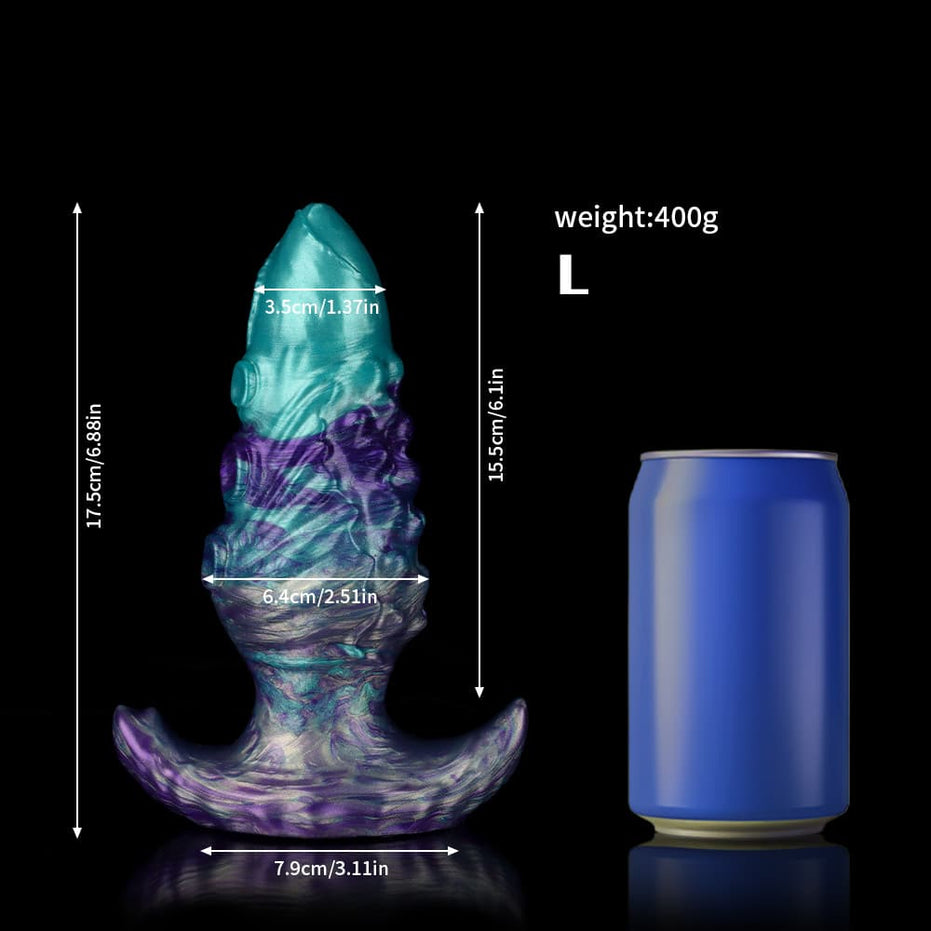 Starry Sky Gradient Blue Purple Butter Plugs