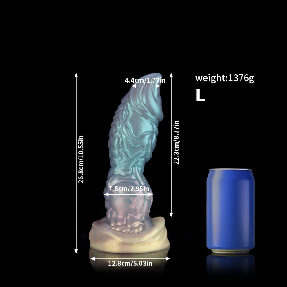 Sailor's Tears Light Blue Knot Dildo