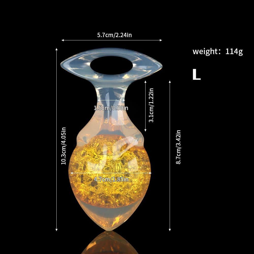 Drill Crystal Butter Plugs -9 Color