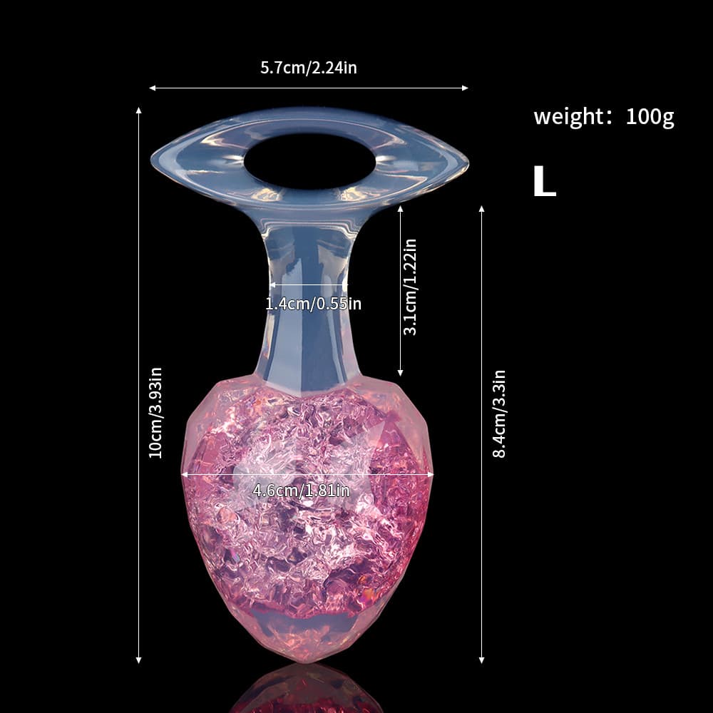 Diamond Crystal Butter Plugs - 9 Colors