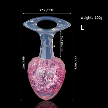 Diamond Crystal Butter Plugs - 9 Colors