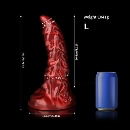 Scorpio Crimson  Fantasy Dildo