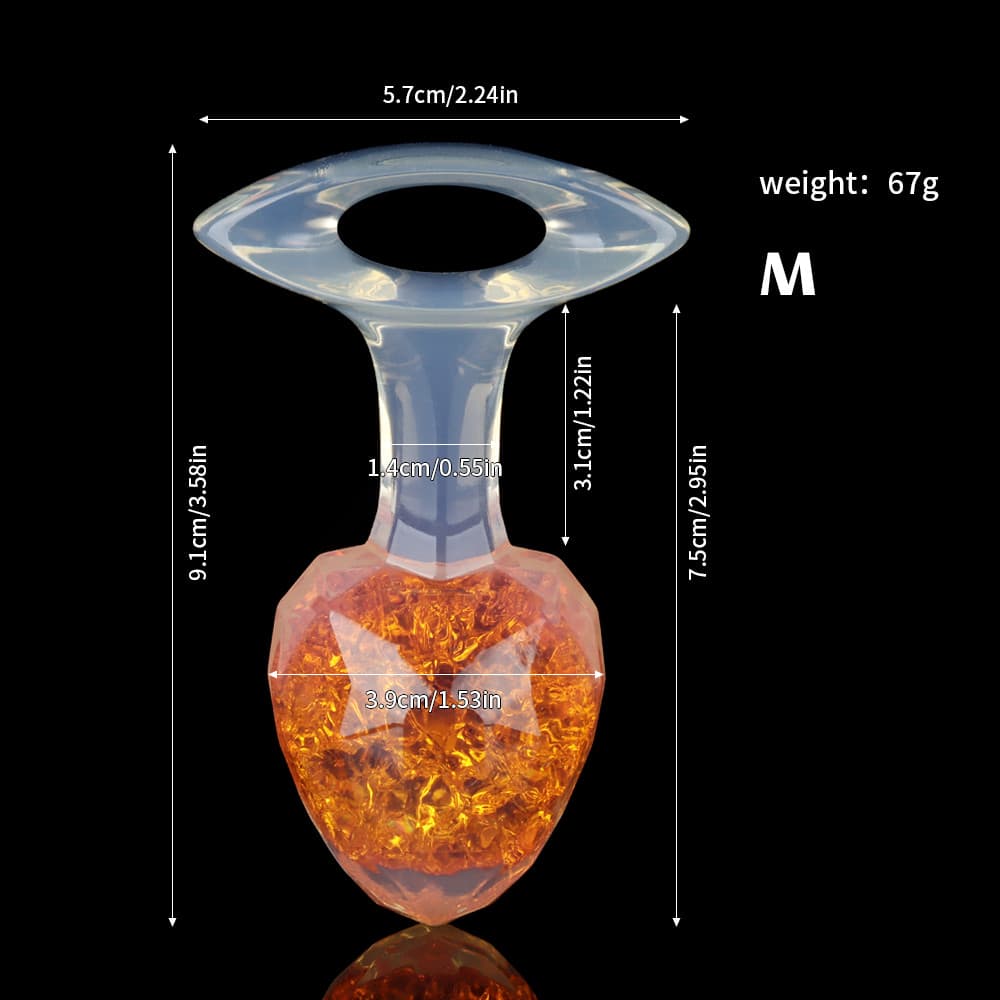 Diamond Crystal Butter Plugs - 9 Colors