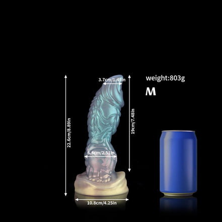 Sailor's Tears Light Blue Knot Dildo