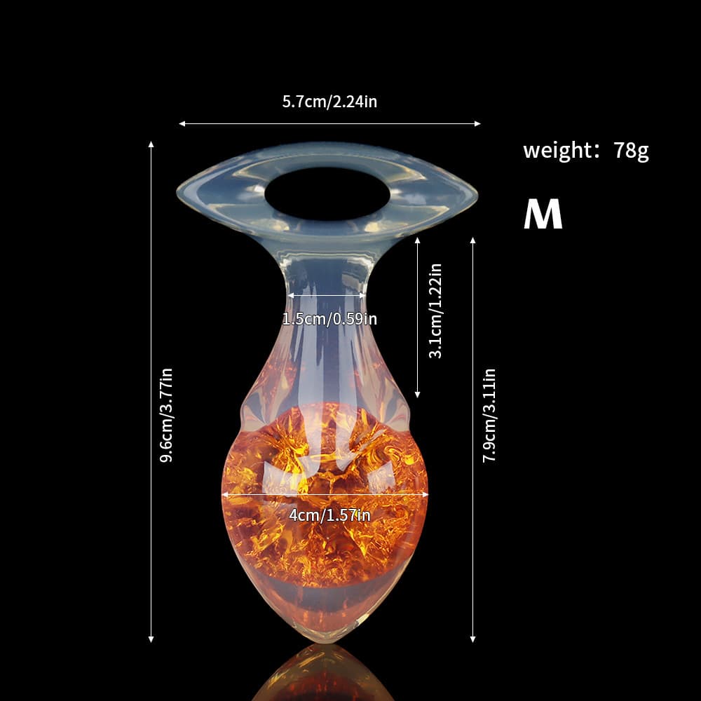 Drill Crystal Butter Plugs -9 Color