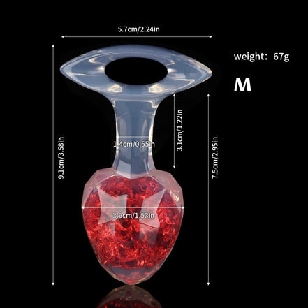 Diamond Crystal Butter Plugs - 9 Colors