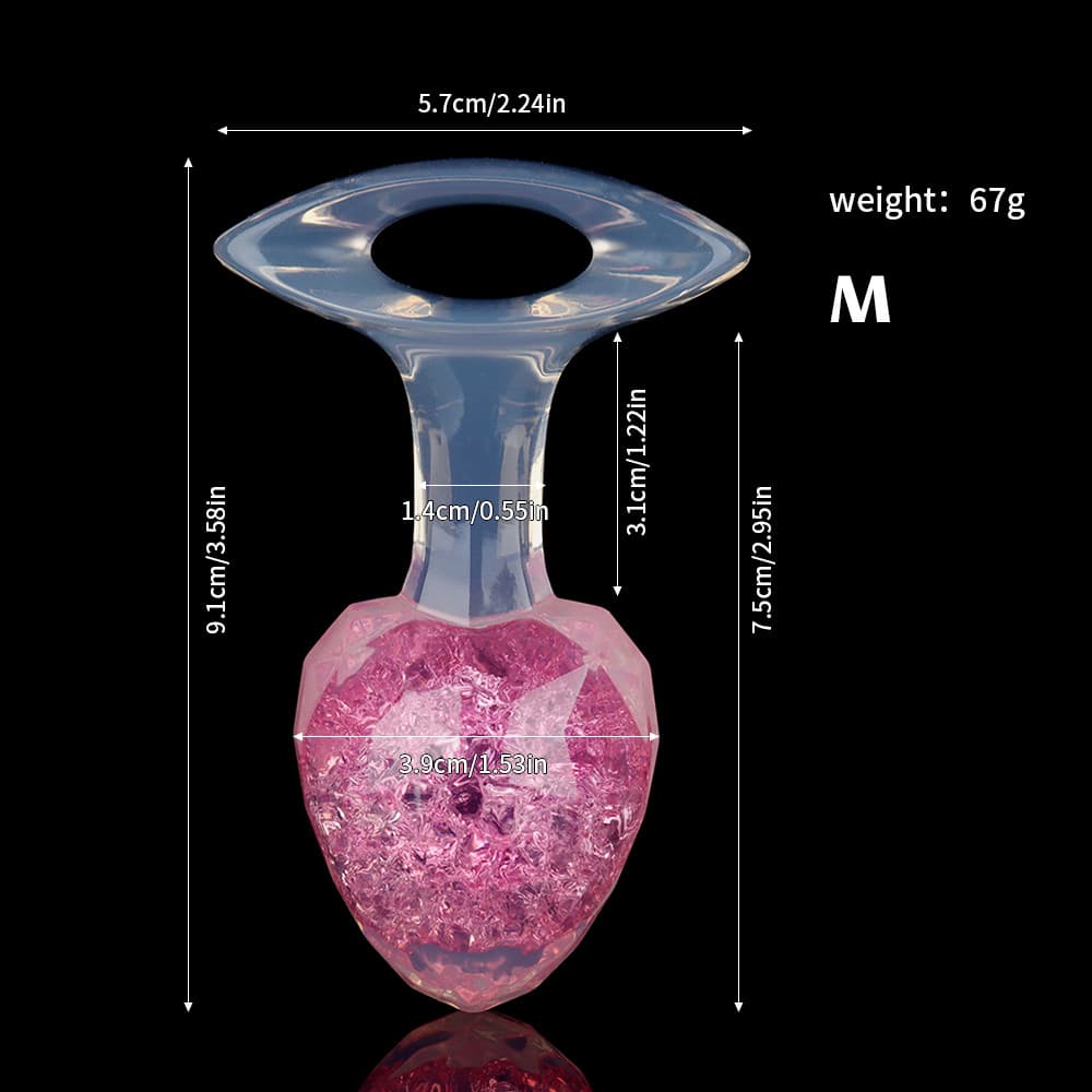 Diamond Crystal Butter Plugs - 9 Colors