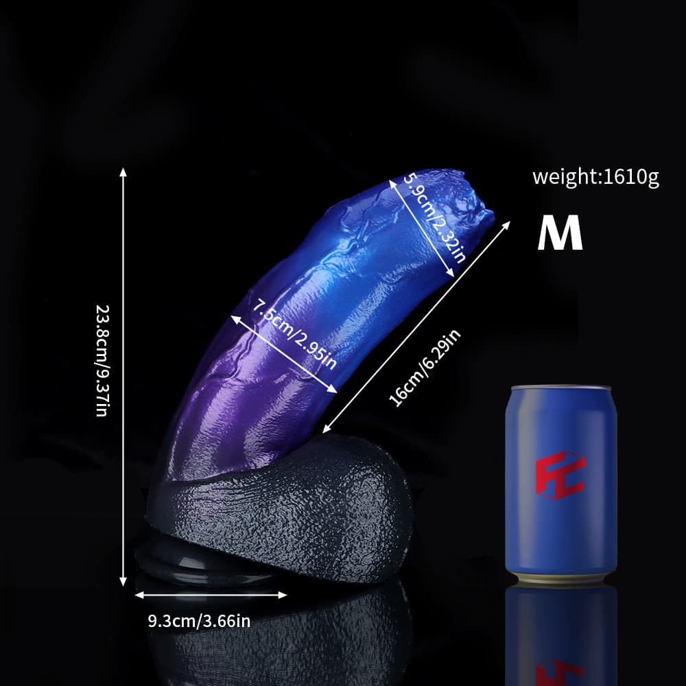 Naga Blue Purple Fantasy Dildo