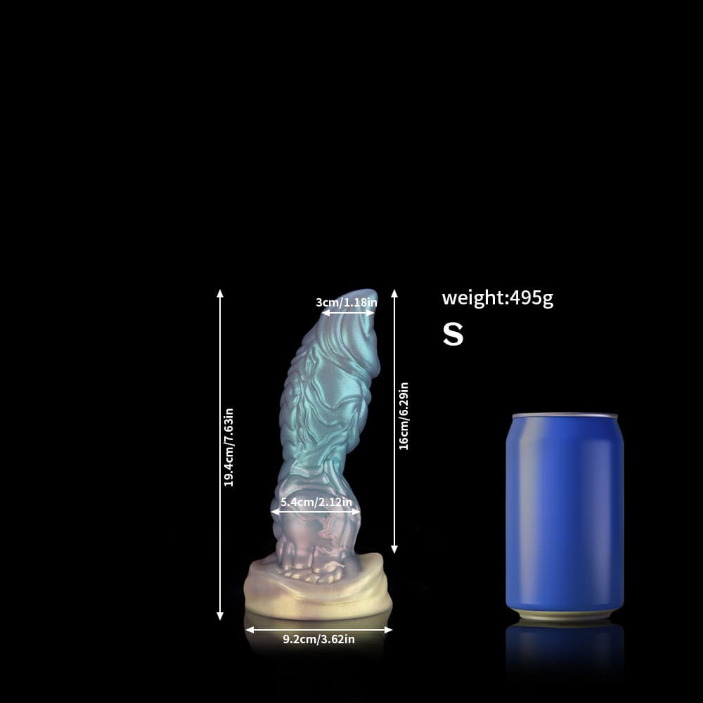 Sailor's Tears Light Blue Knot Dildo