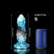 Aries Blue Black Zodiac Dildo