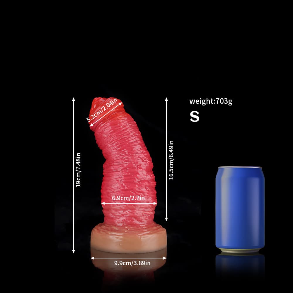 Rose Red Fantasy Dildo