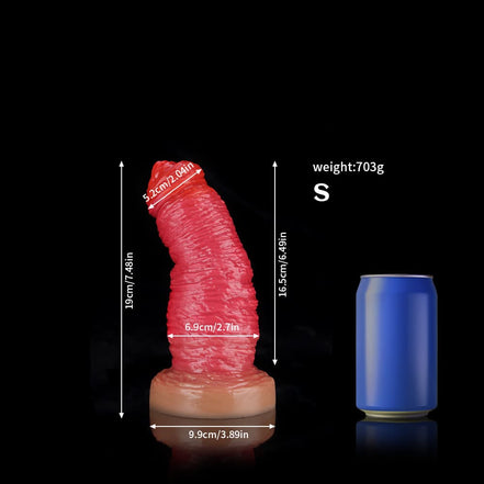 Rose Red Fantasy Dildo