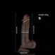 FZ44- Black Realistic Dildos - 3Sizes