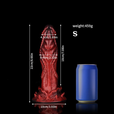 Alien Crimson Fantasy Dildo