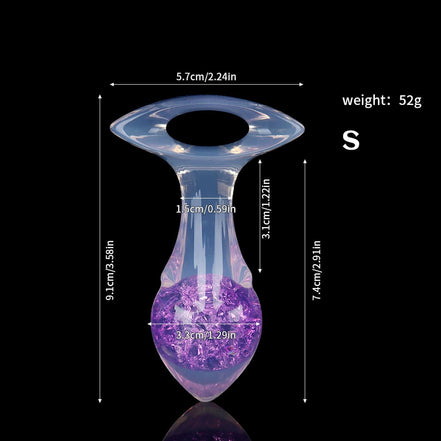 Drill Crystal Butter Plugs -9 Color