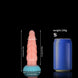 Twisted Pink Blue Dildo