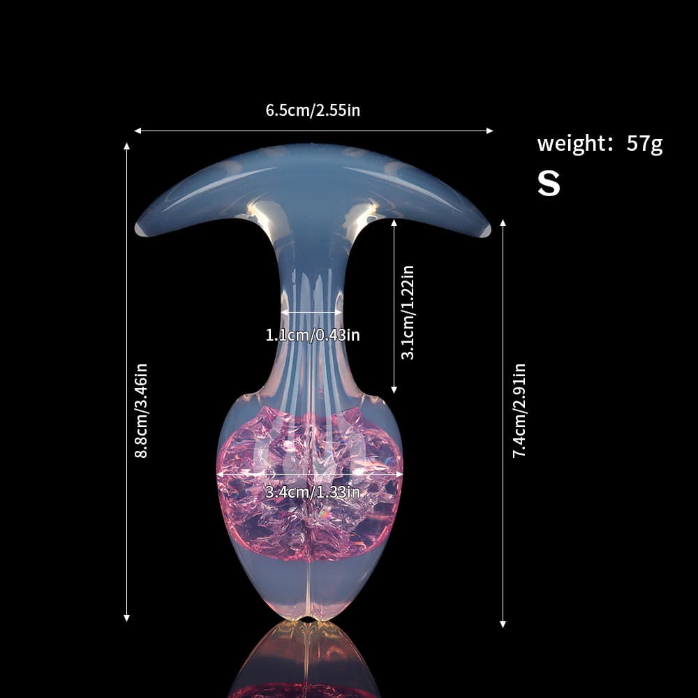 Bean Sprout Crystal Butter Plug- 9Colors