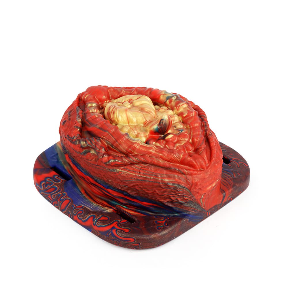 Vibrating Grinder Red Blue Gold
