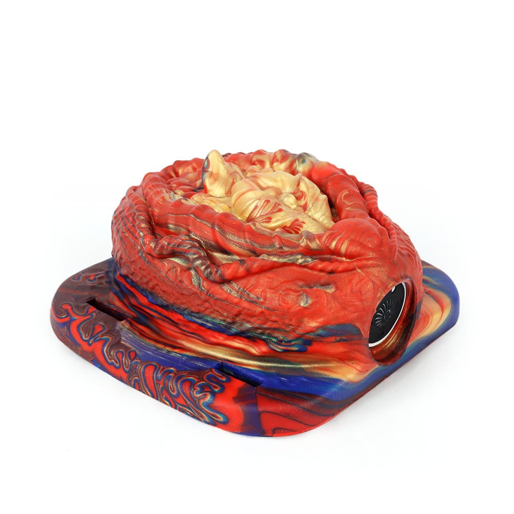 Vibrating Grinder Red Blue Gold