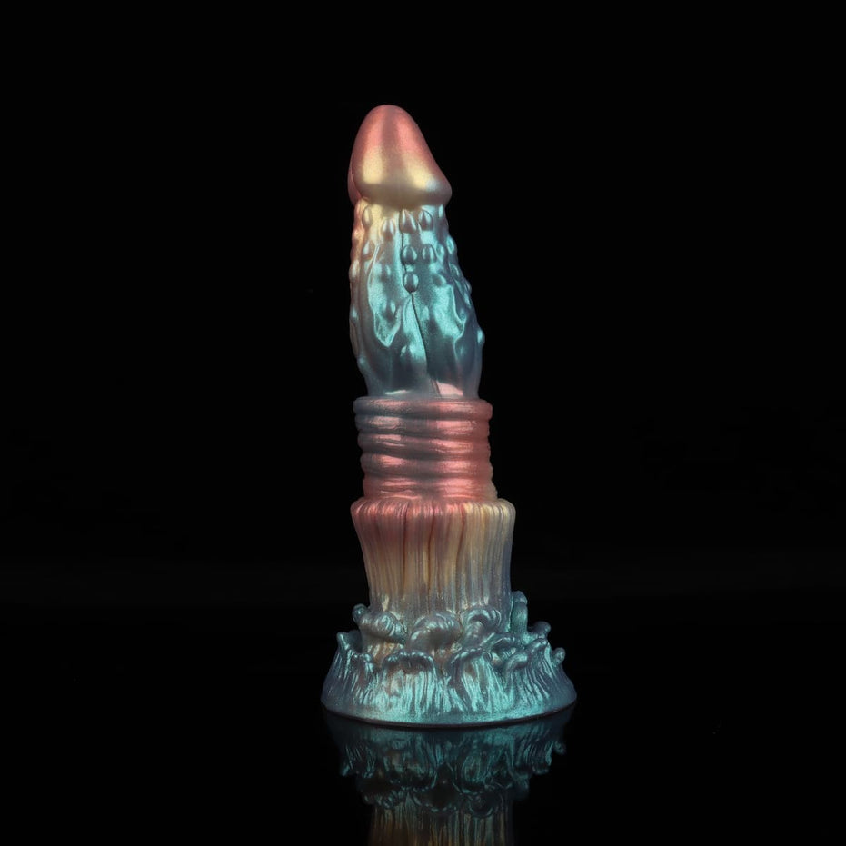 Spike Rainbow Electric Dildo