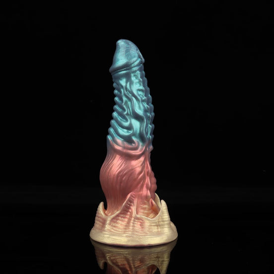 Ghostly Rainbow Thrusting Electric Dildo