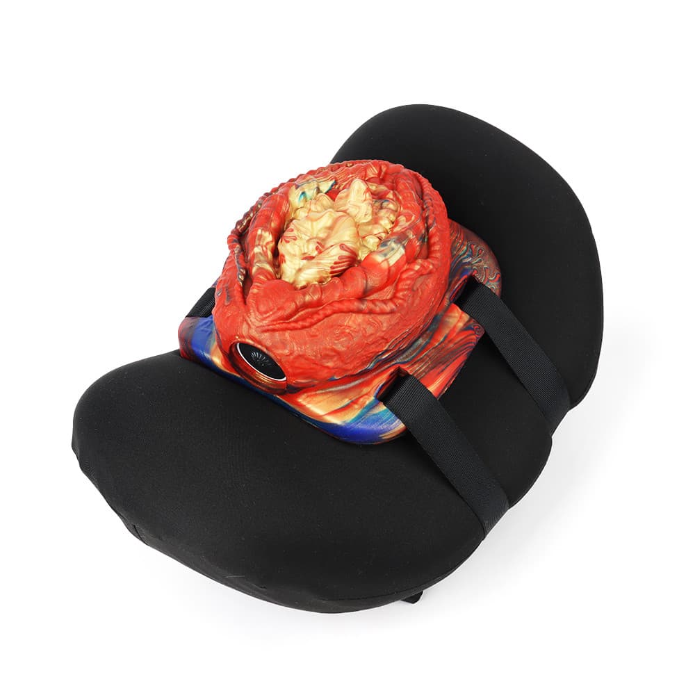 Vibrating Grinder Red Blue Gold