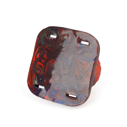 Vibrating Grinder Red Blue Gold