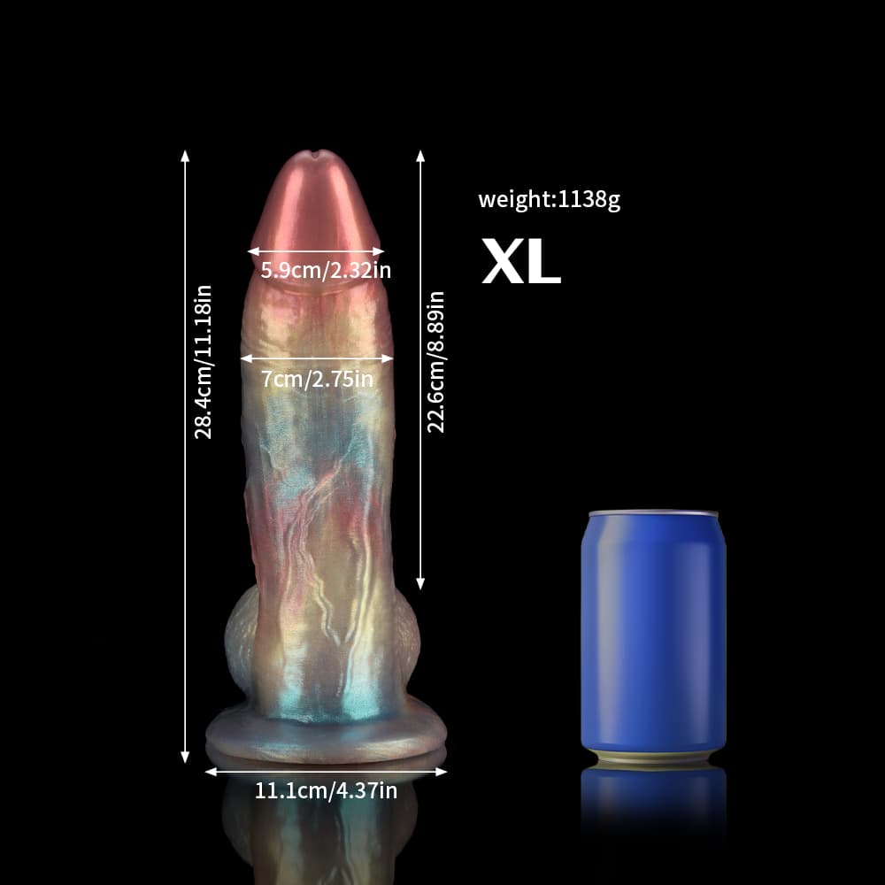 Gentleman Rainbow Fantasy Dildo-Knot Dildo